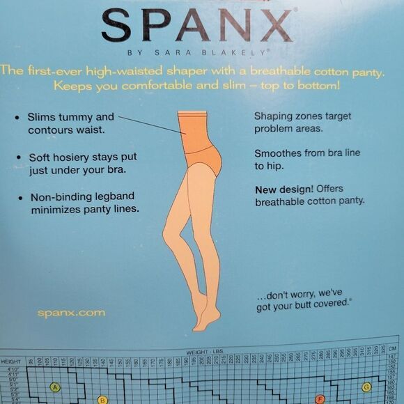 NEW SPANX HIGHER POWER HIGH WAIST PANTY PERFORMANCE SLIMMING UNDERWEAR 140-180 - Picture 3 of 9
